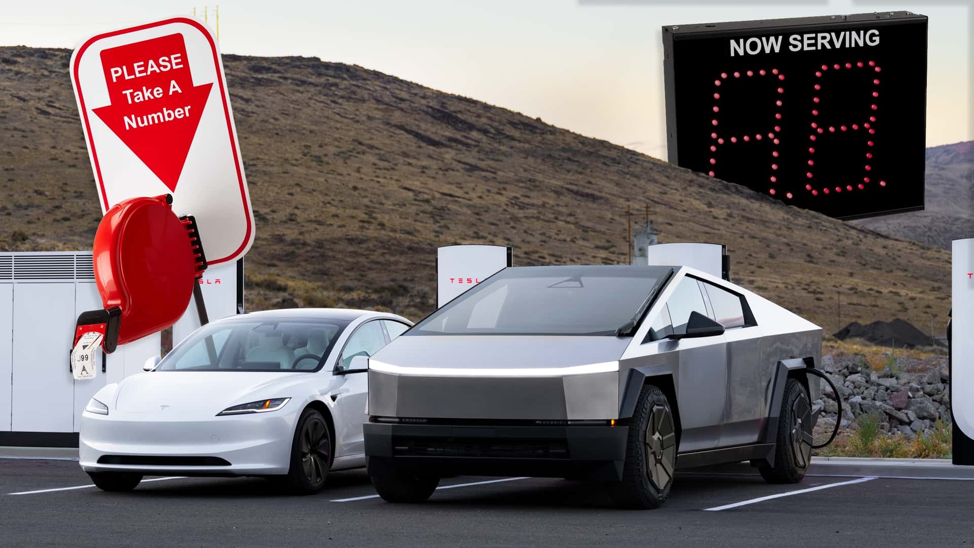 Tesla Tests Virtual Supercharger Waitlist to Improve EV Charging Access and Reduce Queue Times